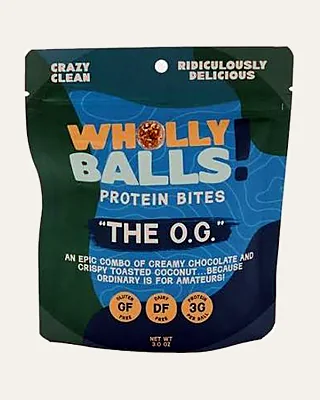 Wholly Balls protein bites, The O.G. bag